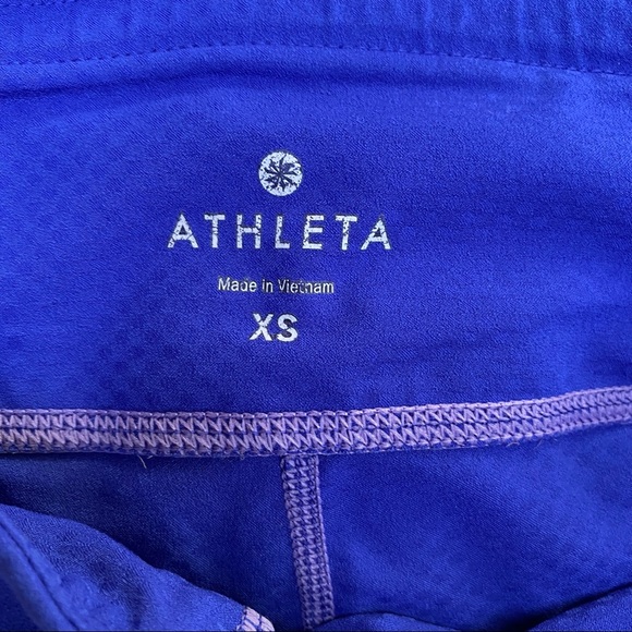 Athleta Capri Leggings Blue size XS - Picture 4 of 5